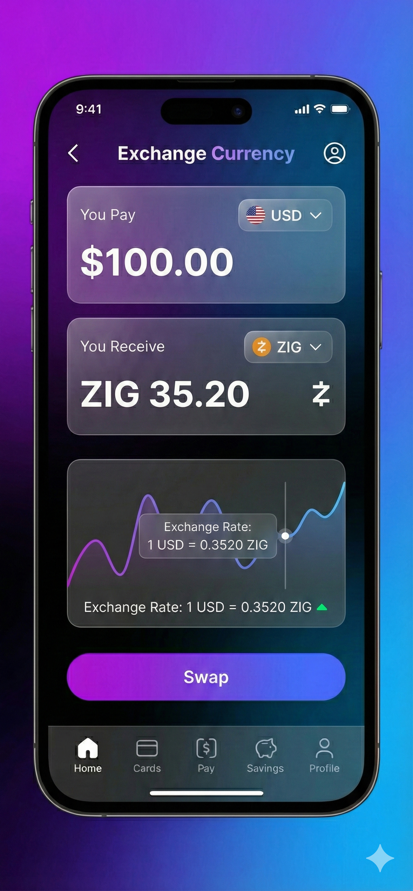 Currency Exchange Interface